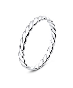 Knot Weave Silver Ring NSR-839